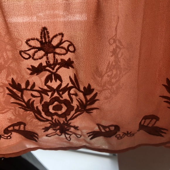 Chelsea&Violet Embroidered Prairie Maxi Dr… - Picture 5 of 7